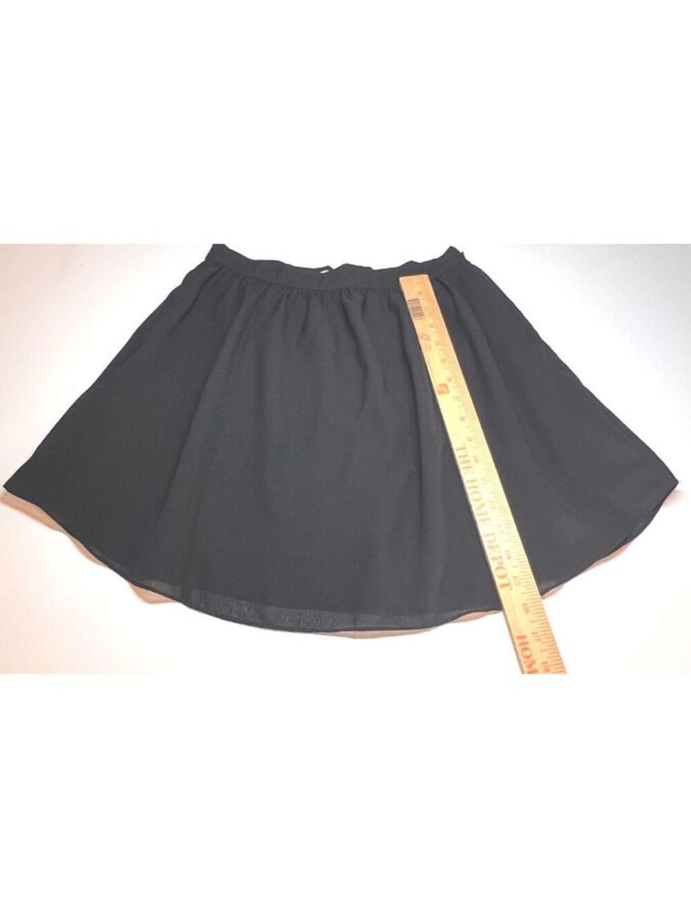 NWOT Kimchi Blue Urban Outfitters Black Chiffon Mini Skirt Coquette Aesthetic 4 - Picture 4 of 6